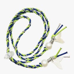 Diving Mask Handmade Braided Rope Freediving Scuba Dive Mask Adjustable Plaited Strap Replacement Snorkeling Swimming Goggles