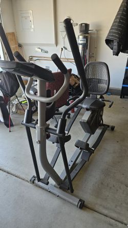 Elliptical + Exercise Bike Combo