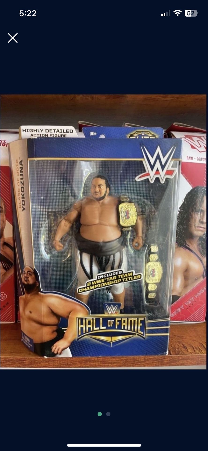 WWE elite yokozuna HOF