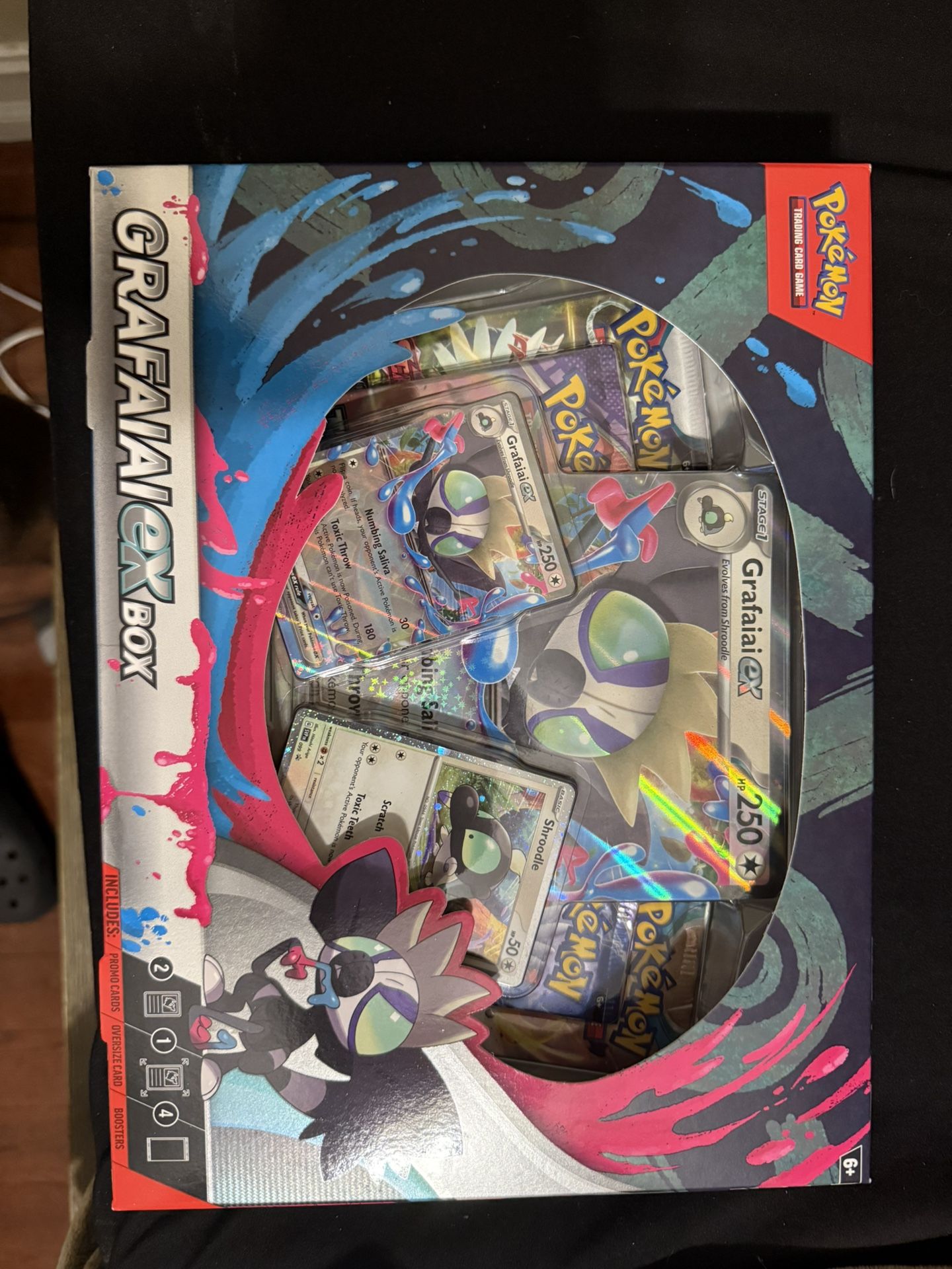 pokemon Grafaiai ex box