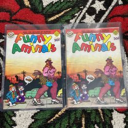 Funny Aminals #1 (1972) R. Crumb – 1st Maus by Art Spiegelman – Lot of 2