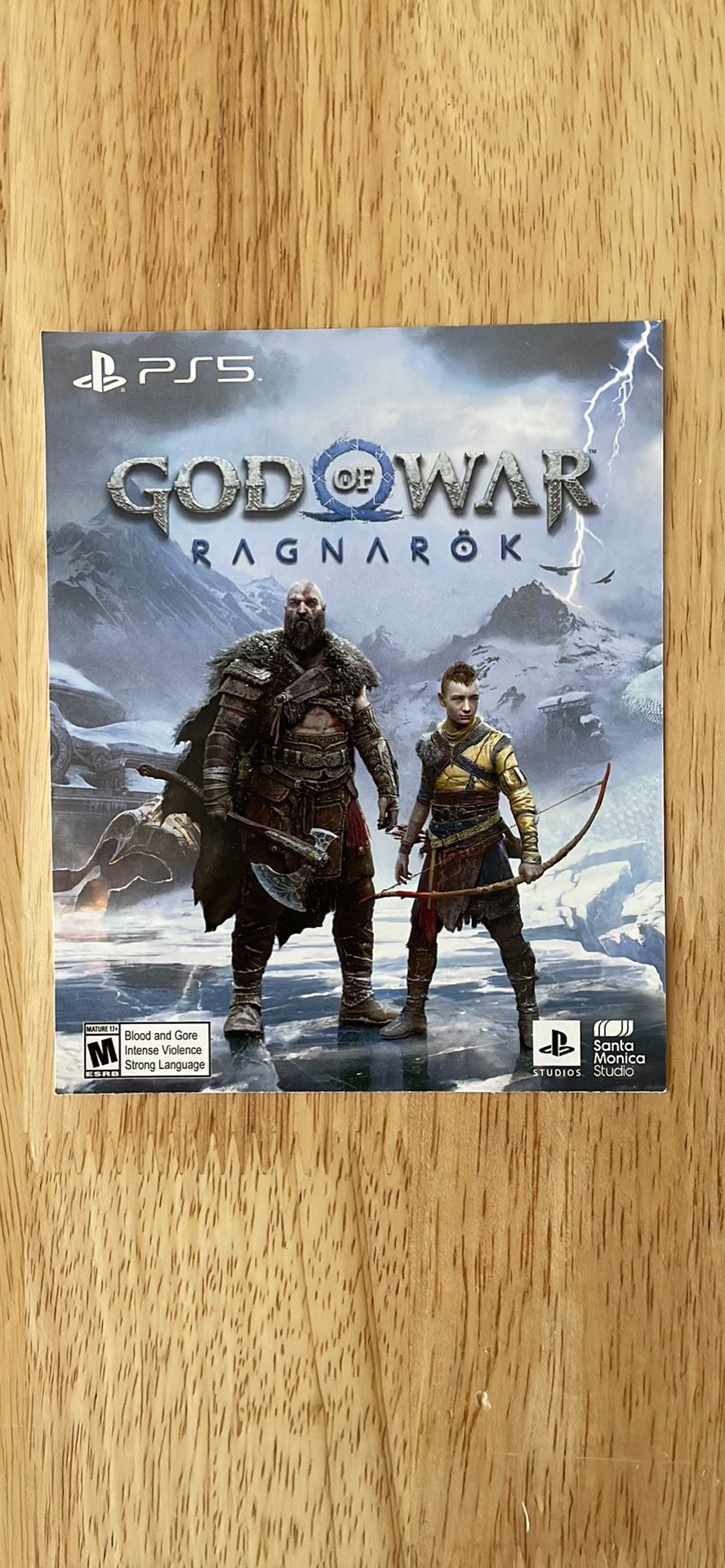 God of War: Ragnarok (PS5 Digital Download Code)