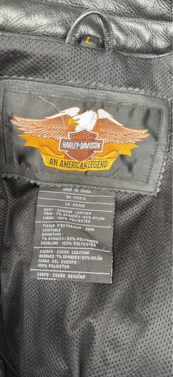 Leather Harley Davidson Jacket