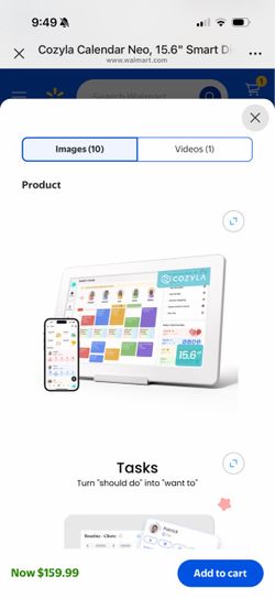 Cozyla Calendar Neo 15.6" Smart Display
