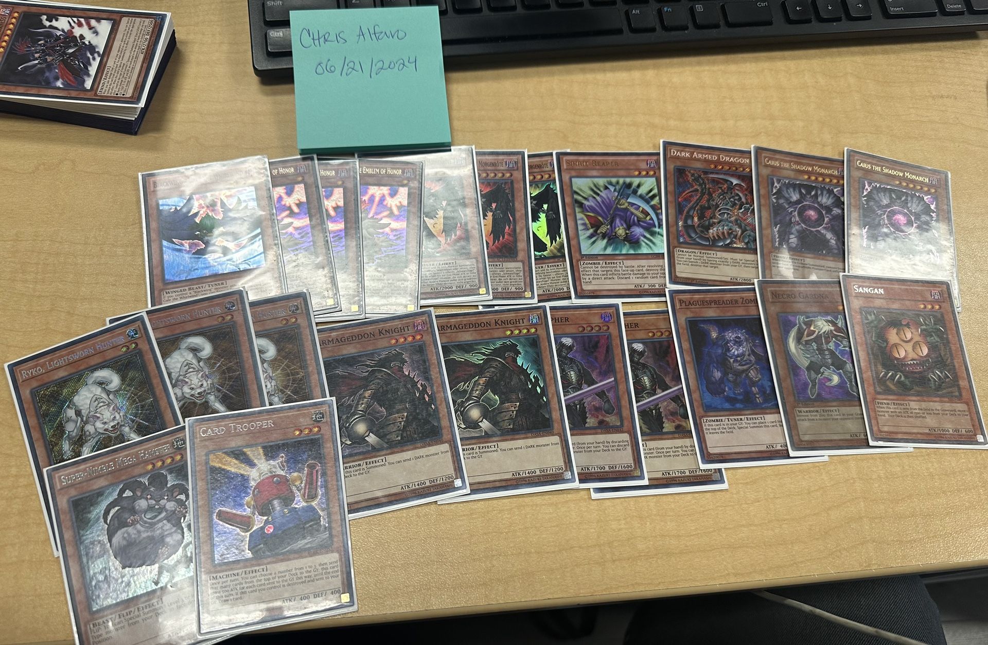 Complete Yugioh Edison Vayu Turbo Deck