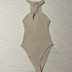 Zara knotted bodysuit