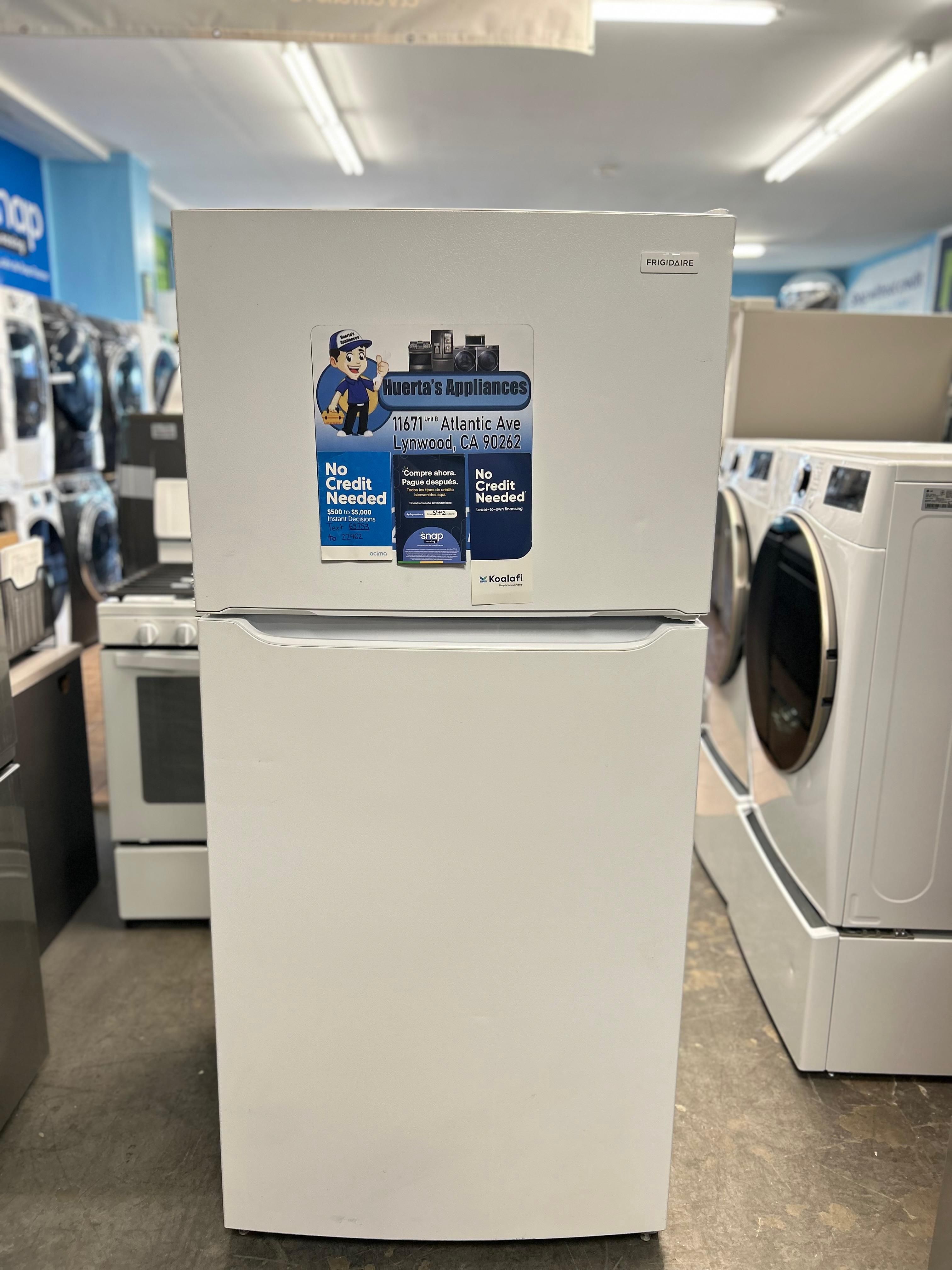 Frigidaire Refrigerator Top and Bottom