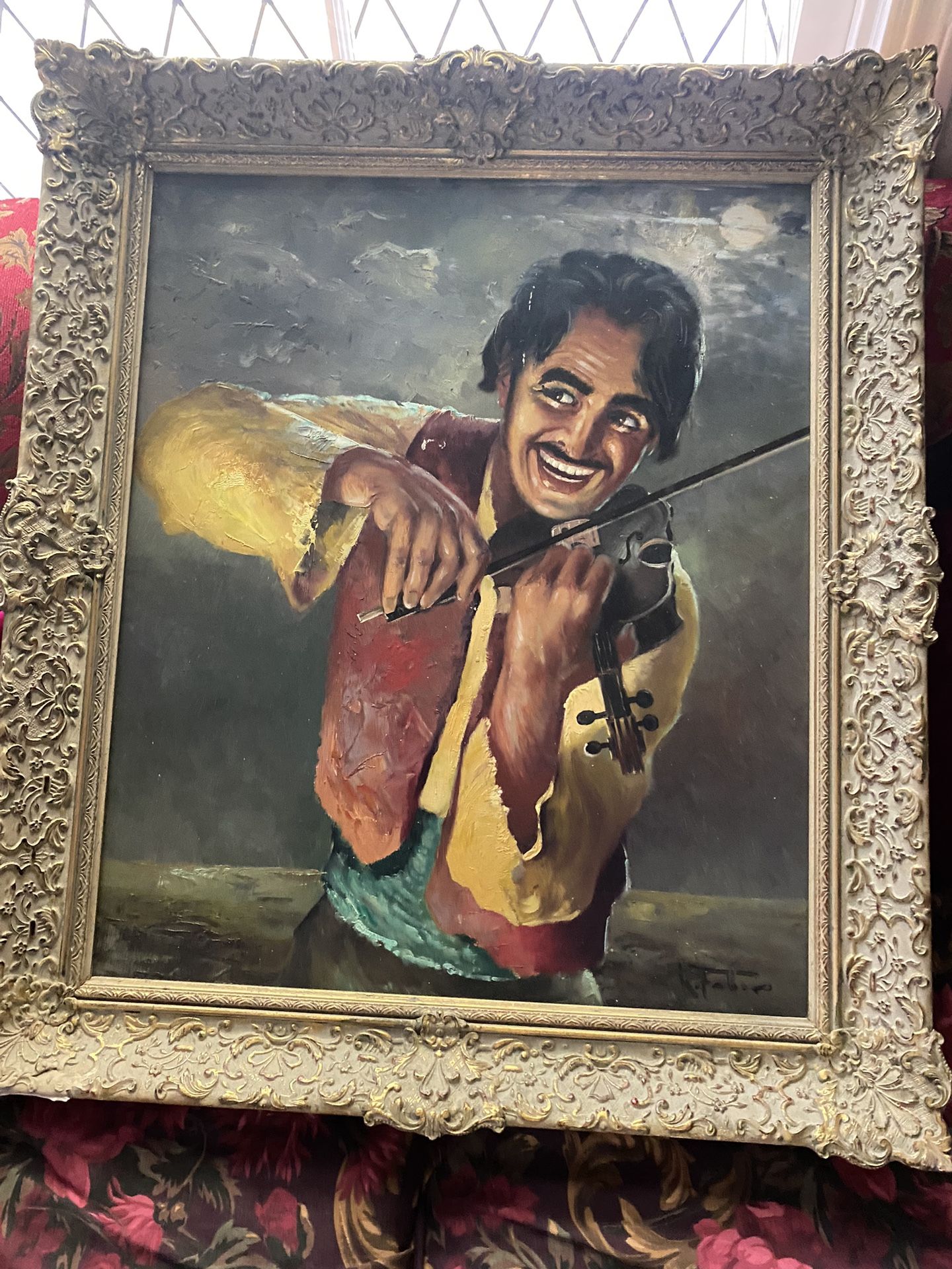 Oil Painting Vintage Possibly 1920or 1940. $ 350.00