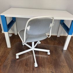 IKEA study Desk Set With Chair
