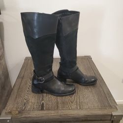 Black covington boots