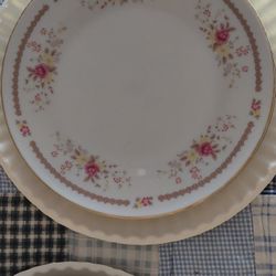 Vintage And Newer Desert, Salad And Dinner Plates