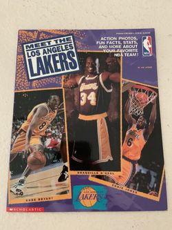 Meet the Lakers book Kobe Bryant Shaq