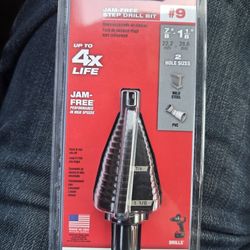 Milwaukee Step Drill Bit #9