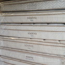 King Saatva Classic 11" And 14" Pillow Top Mattress Sale 