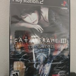 *NEW SEALED* FATAL FRAME 3 FOR PS2