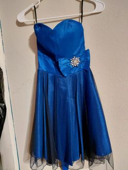 Royal Blue Dress