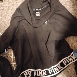 Pink Victoria Secret Black Turtle Neck
