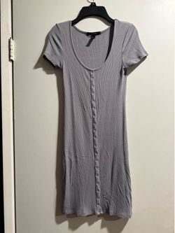 Grey tight dress