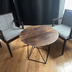 Geiger Chairs And Table 