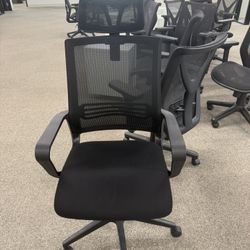 Black Ergonomic Mesh Office Chairs – Multiple Available 