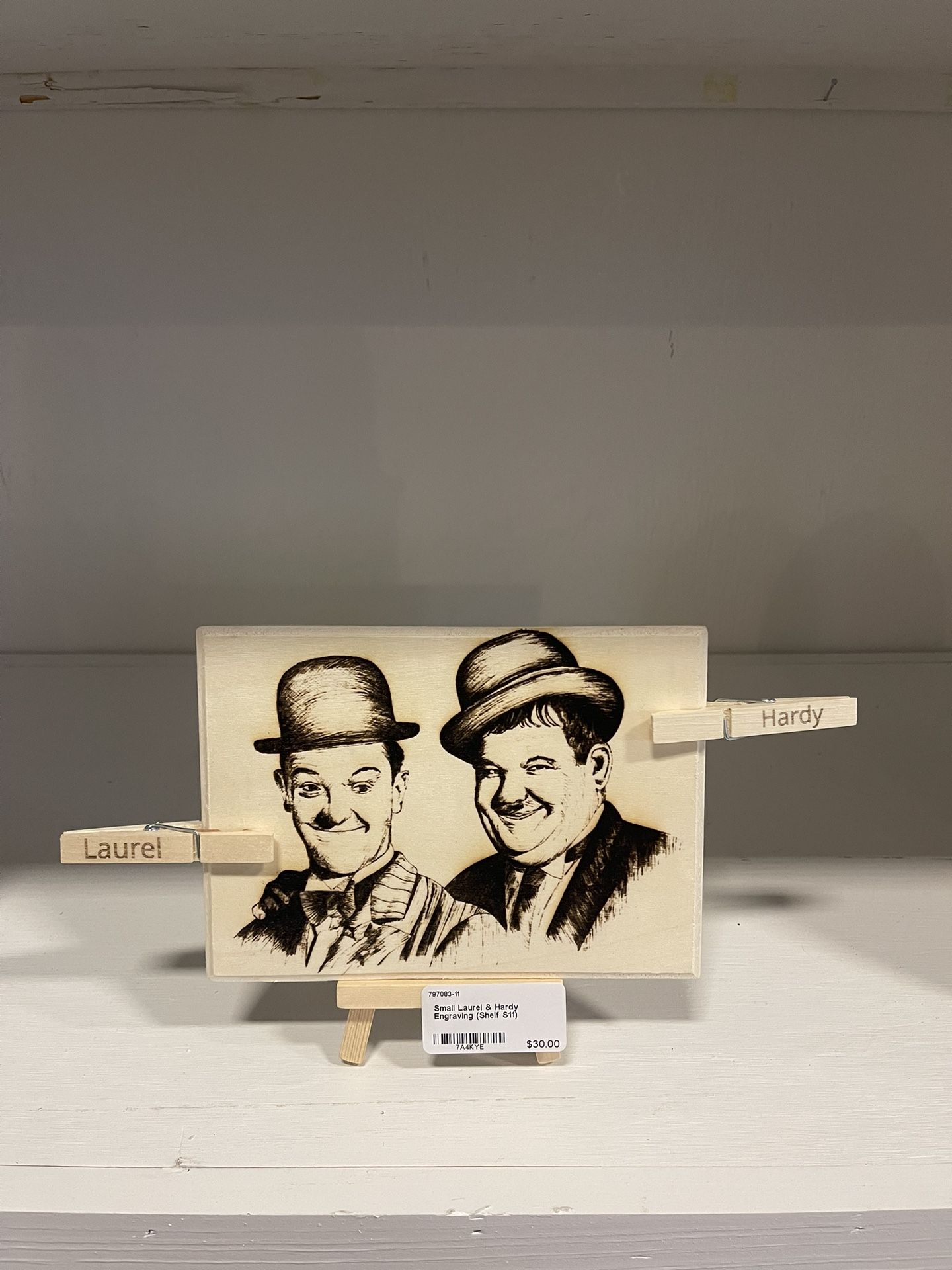 Laurel & Hardy Portrait (Eighty Four & 6 Designs)