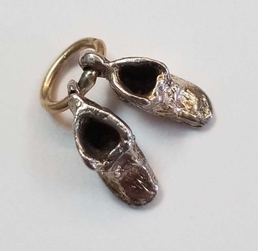 Charm Small Sterling silver Shoes