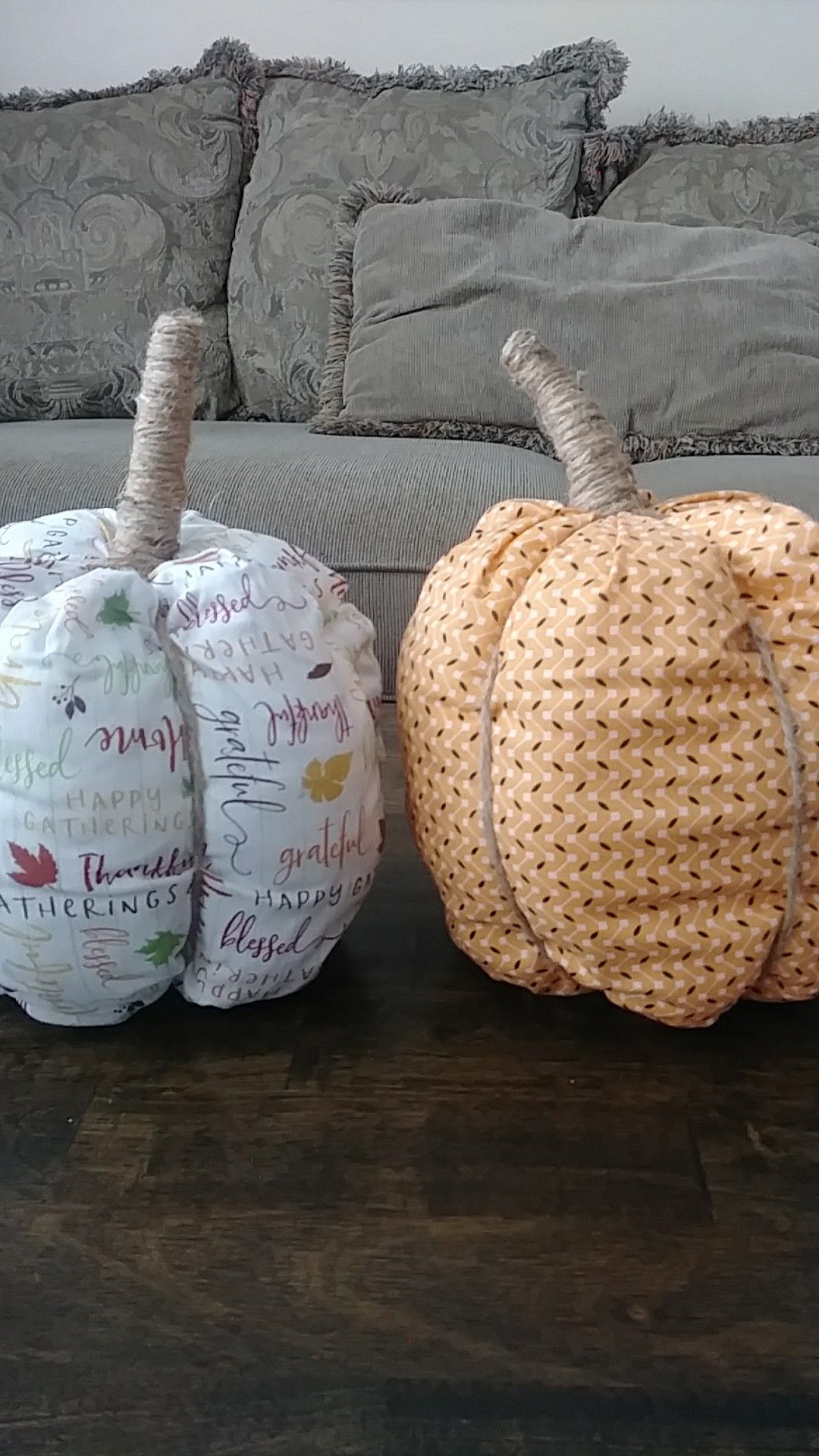Beanie butt stuffed pumpkins
