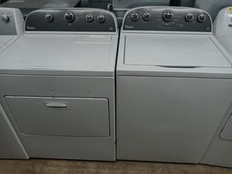 Whirlpool top load washer and dryer set - Free delivery