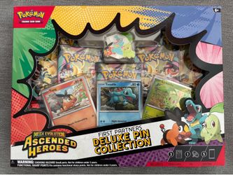 Ascended Heroes First Partners Deluxe Pin Collection