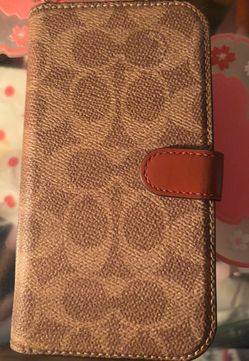 Coach phone case
