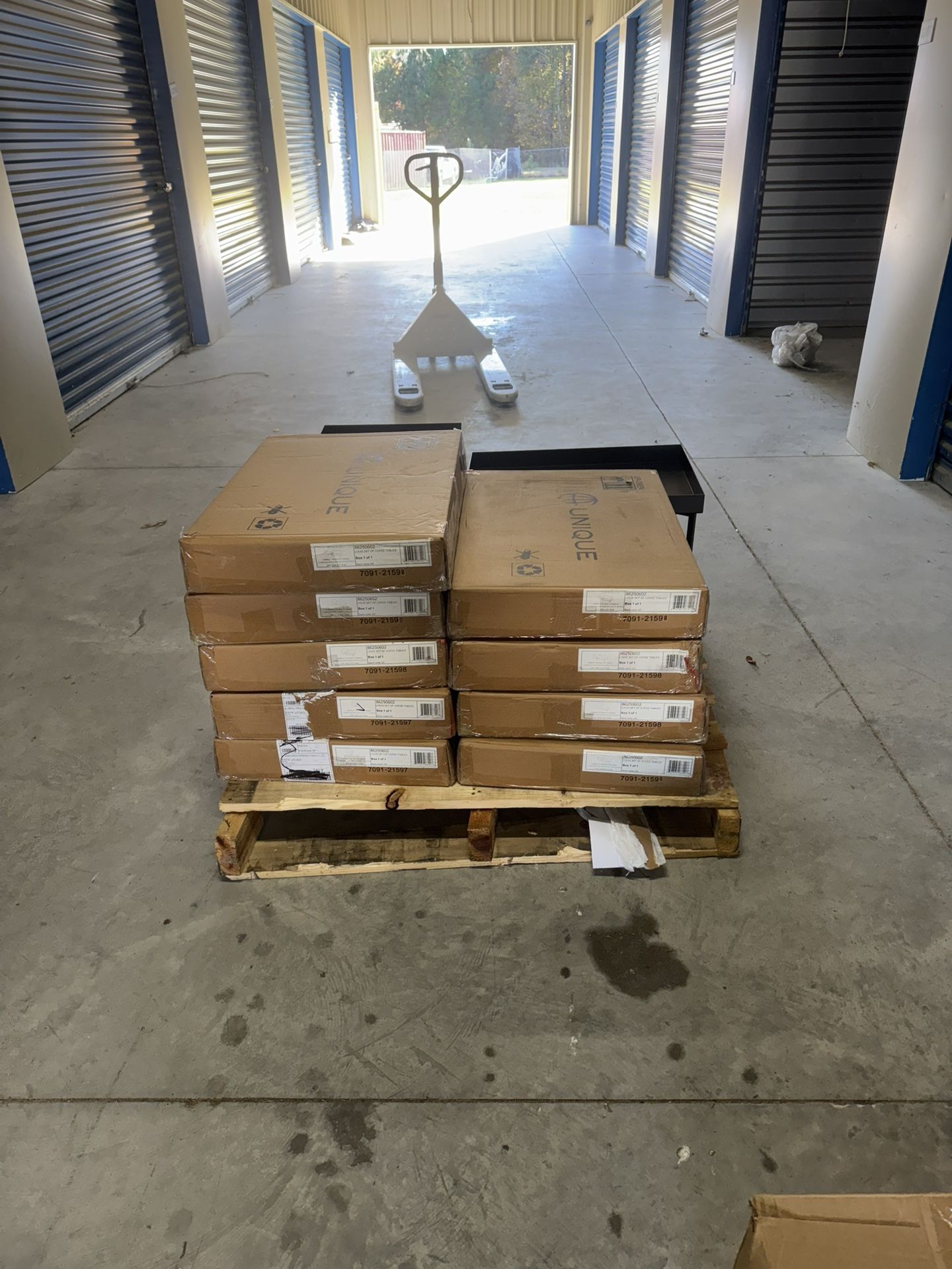Pallet Of Brand New Tables, 9 Units