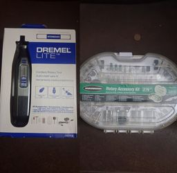 BRAND NEW DREMEL CORDLESS TOOL AND 276pc ACCESSORIE KIT