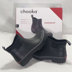 Chooka Ladies Insulated Ankle Rain Boot Size 7 
