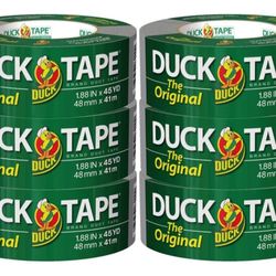 48 mm x 41 m (each). Waterproof. All-purpose. New in box. Pack of 6. Price for all