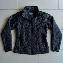 Patagonia Women's Nano Puff Down Jacket Black Medium