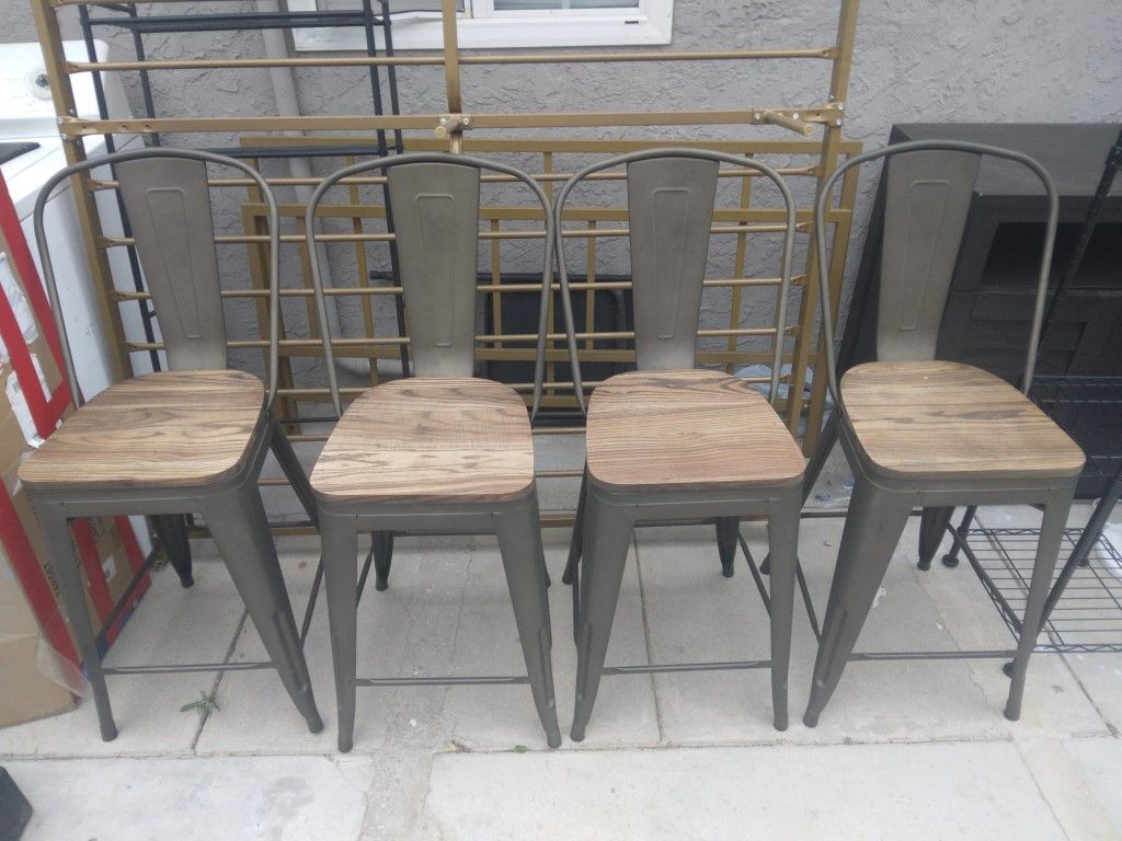 Bar Stools Metal (4)