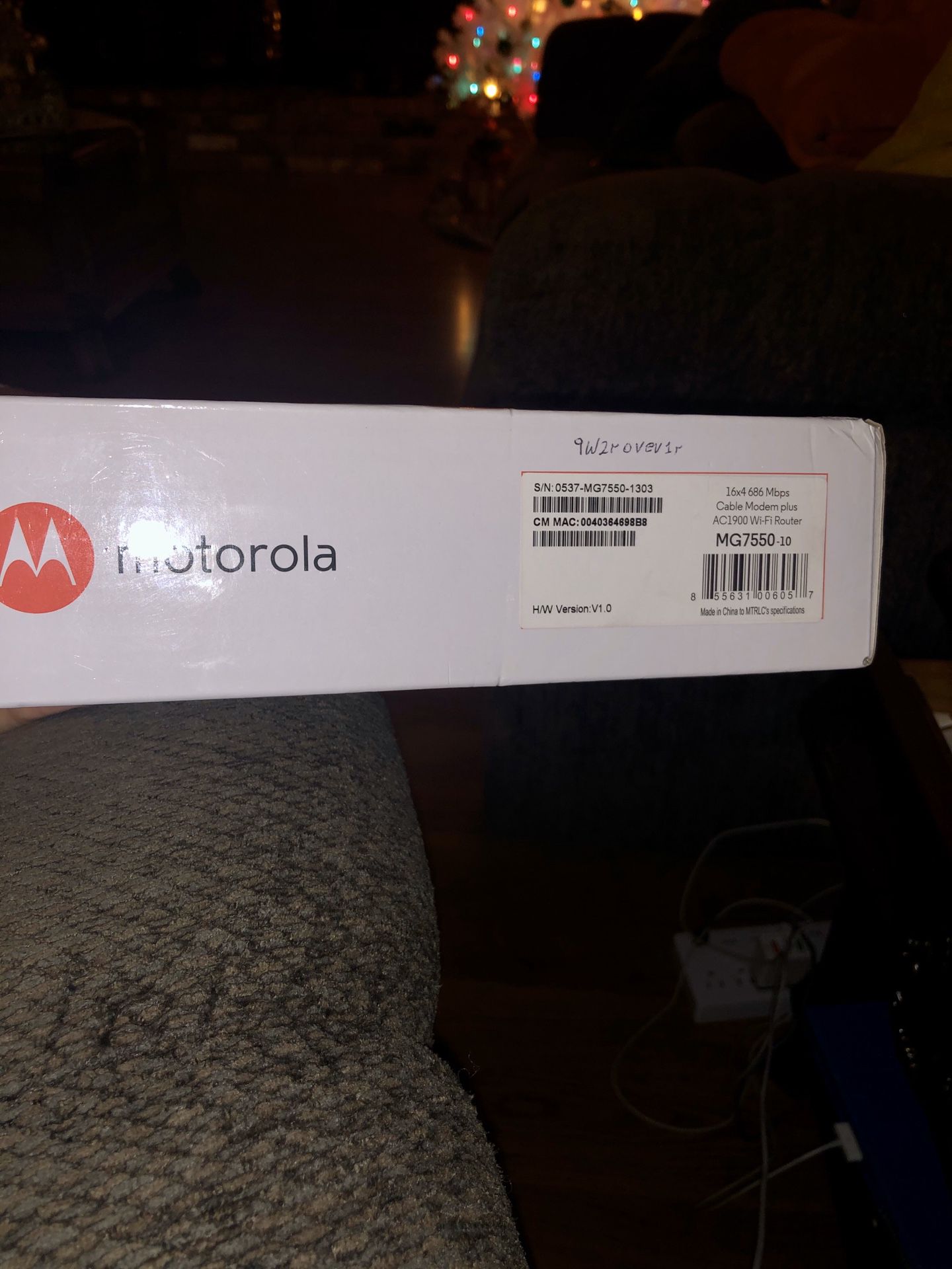 Motorola modem MG7550