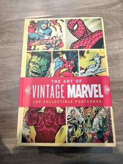 The Art of Vintage Marvel - 100 collectible postcards + trading cards