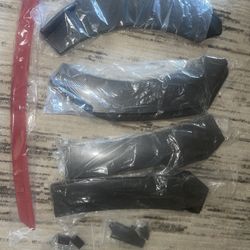 Carbon Fiber Side Skirt + Front Lip Never Used. 