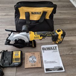 Dewalt 20V Circular Saw Set (Battery, Charger, Bag Included)*