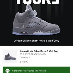 Wolf Grey 5s