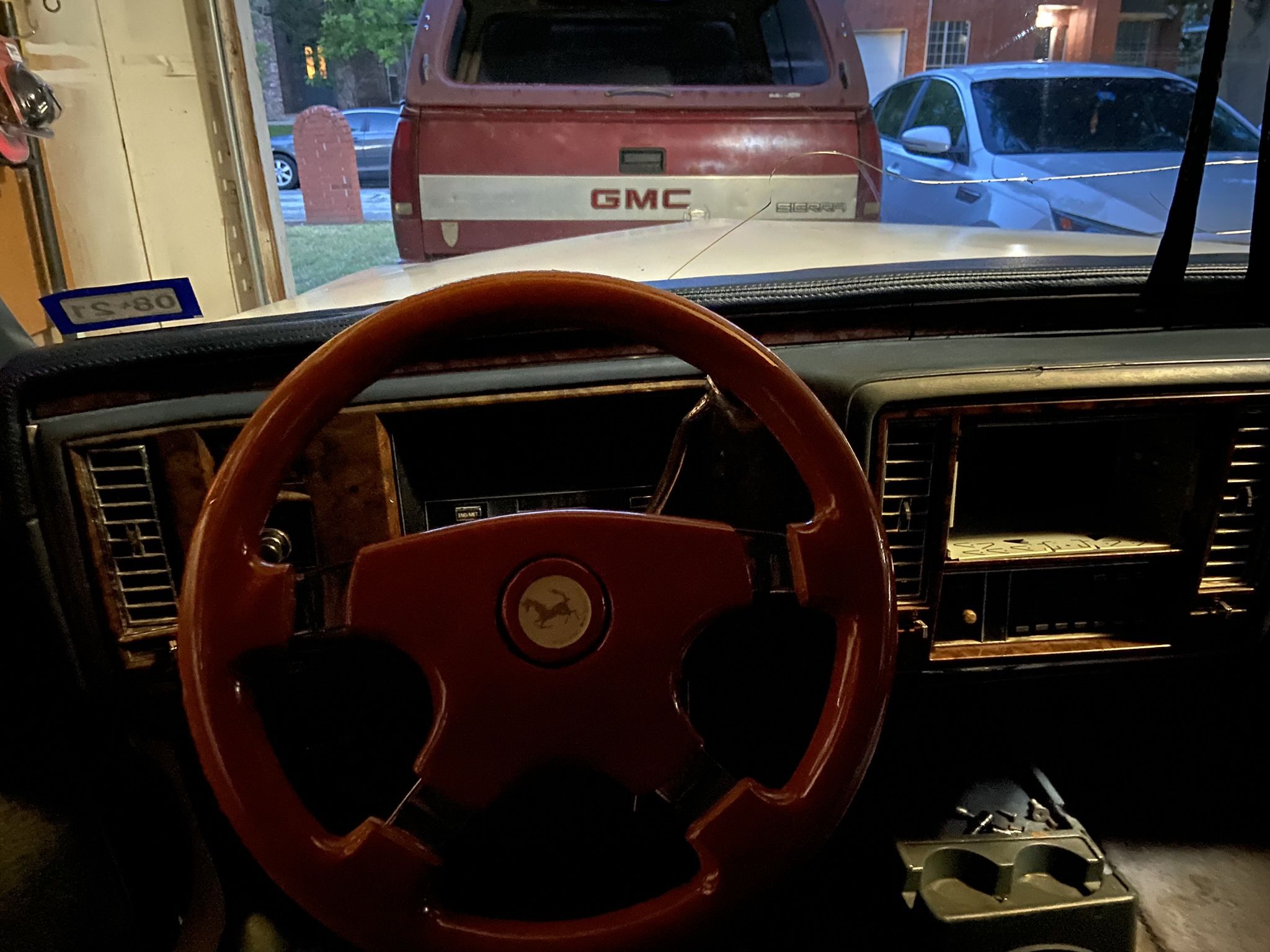 Grant Wood Grain Steering Wheel