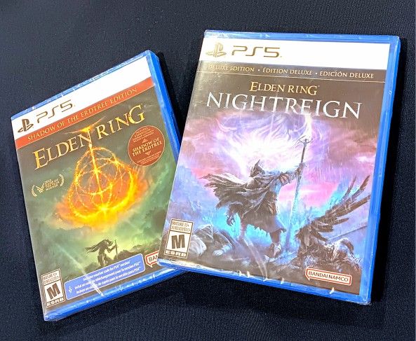 Elden Ring Game Bundle Shadow Of The Edtree/Night Reign DLX - PS5