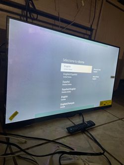 Flat Screen Smart TV with Fire TV Remote