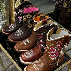 Botas Vaqueras Para Niña