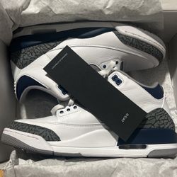 Jordan 3 Midnight Navy 