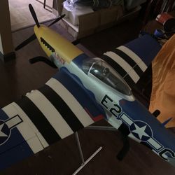 P-51D Mustang 1.5m Smart BNF Basic with AS3X and SAFE Select