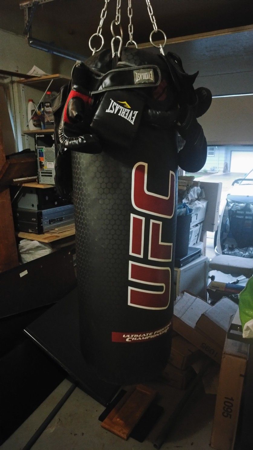 UFC heavy bag 100lbs