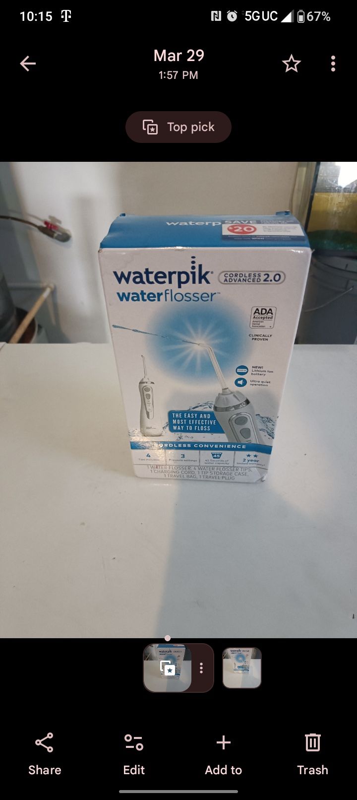 Electric Teeth Flosser