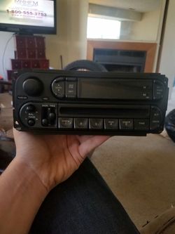 05 jeep Rangler factory radio